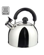 Bollitore con fischietto in acciaio inox