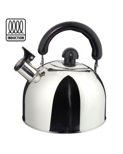 Bollitore con fischietto in acciaio inox