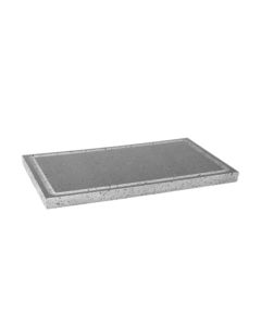 Pietra lavica rettangolare cm 25x40 per articolo 342