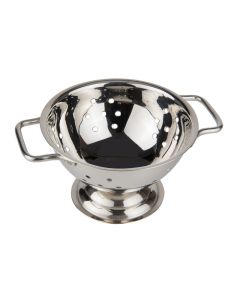 Mini Colapasta Monoporzioni in acciaio inox Ø cm 10  h cm 6